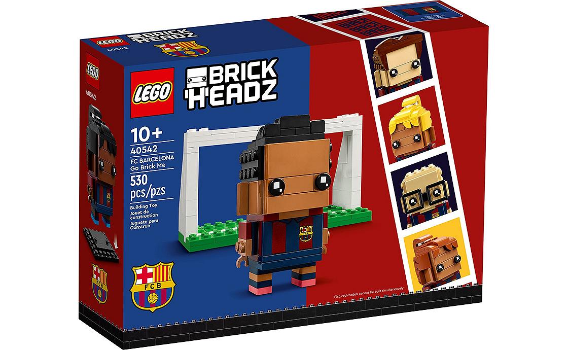 Детский конструктор LEGO Brick Headz ФК Барселона (40542), фото №1