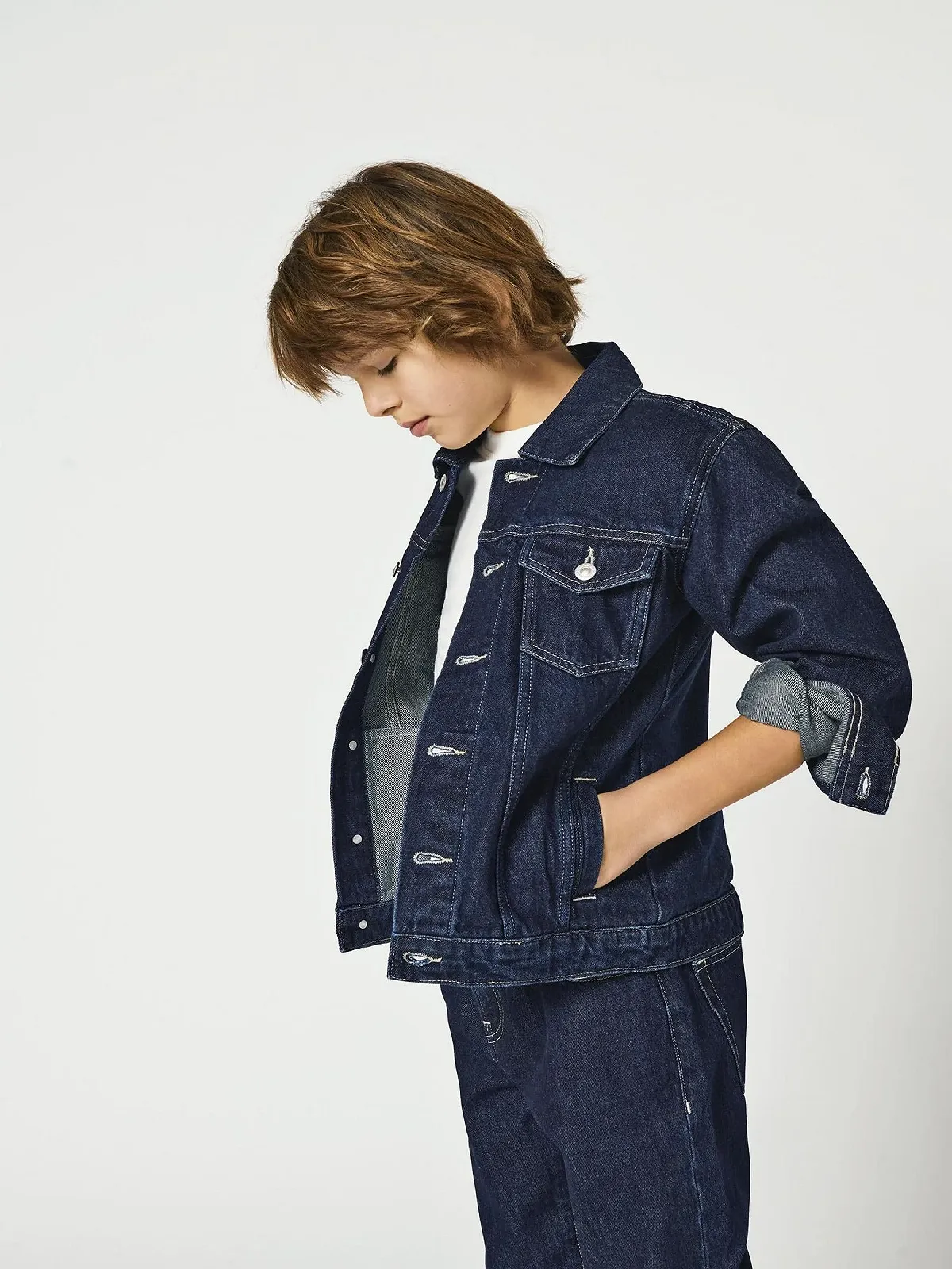 Куртка Джинсовая ONLY Kobduke Dk Blue DNM Noos, фото №3 Куртка Джинсовая ONLY Kobduke Dk Blue DNM Noos, фото №3