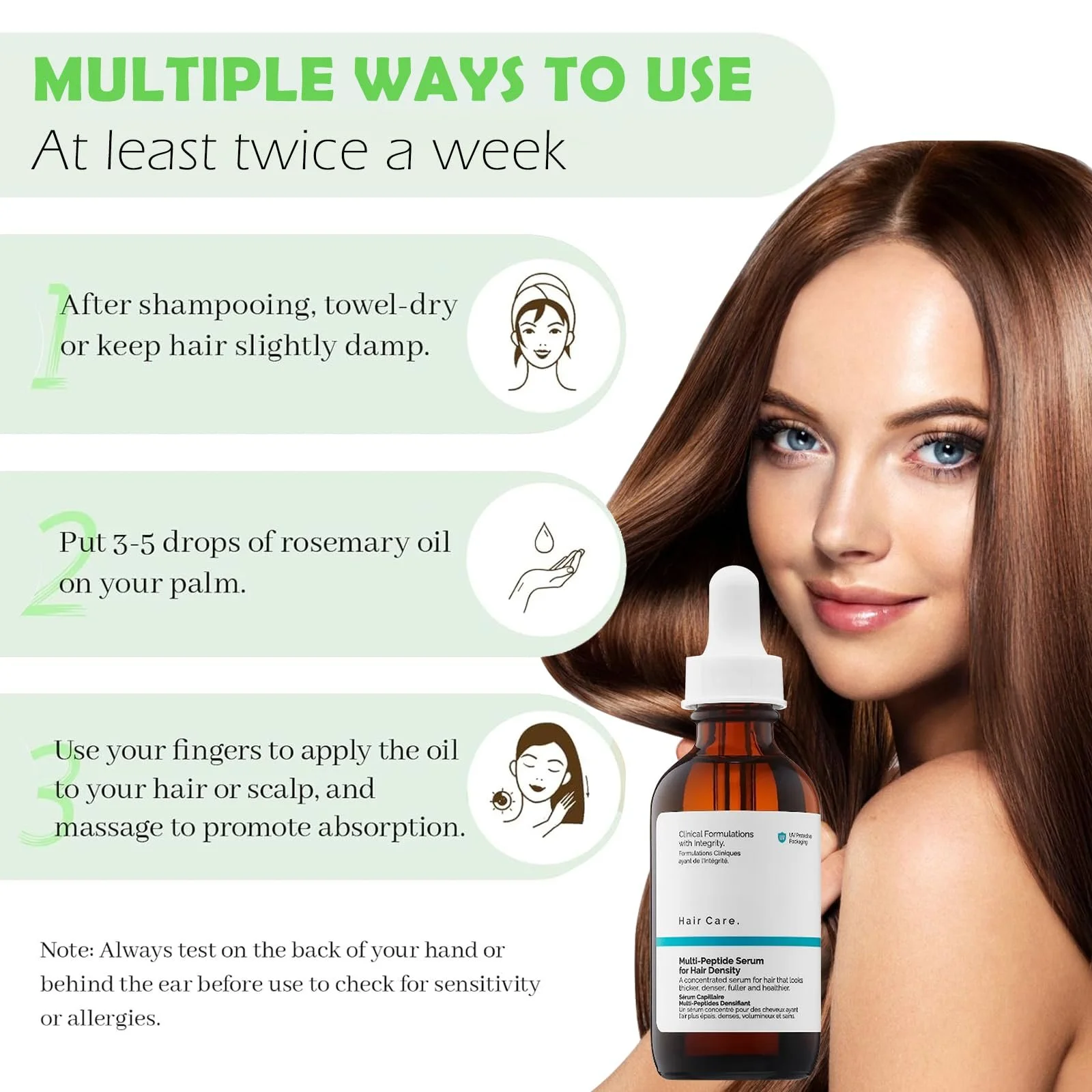 Сироватка для густоти волосся Multi-Peptide 60 мл, фото №5