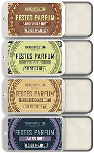 Купить Твердые мужские духи Viking Revolution Kolonya / Набор 4 аромата: кедр, шалфей, ветивер, сандал - Фото 1 Твердые мужские духи Viking Revolution Kolonya / Набор 4 аромата: кедр, шалфей, ветивер, сандал - Фото 1