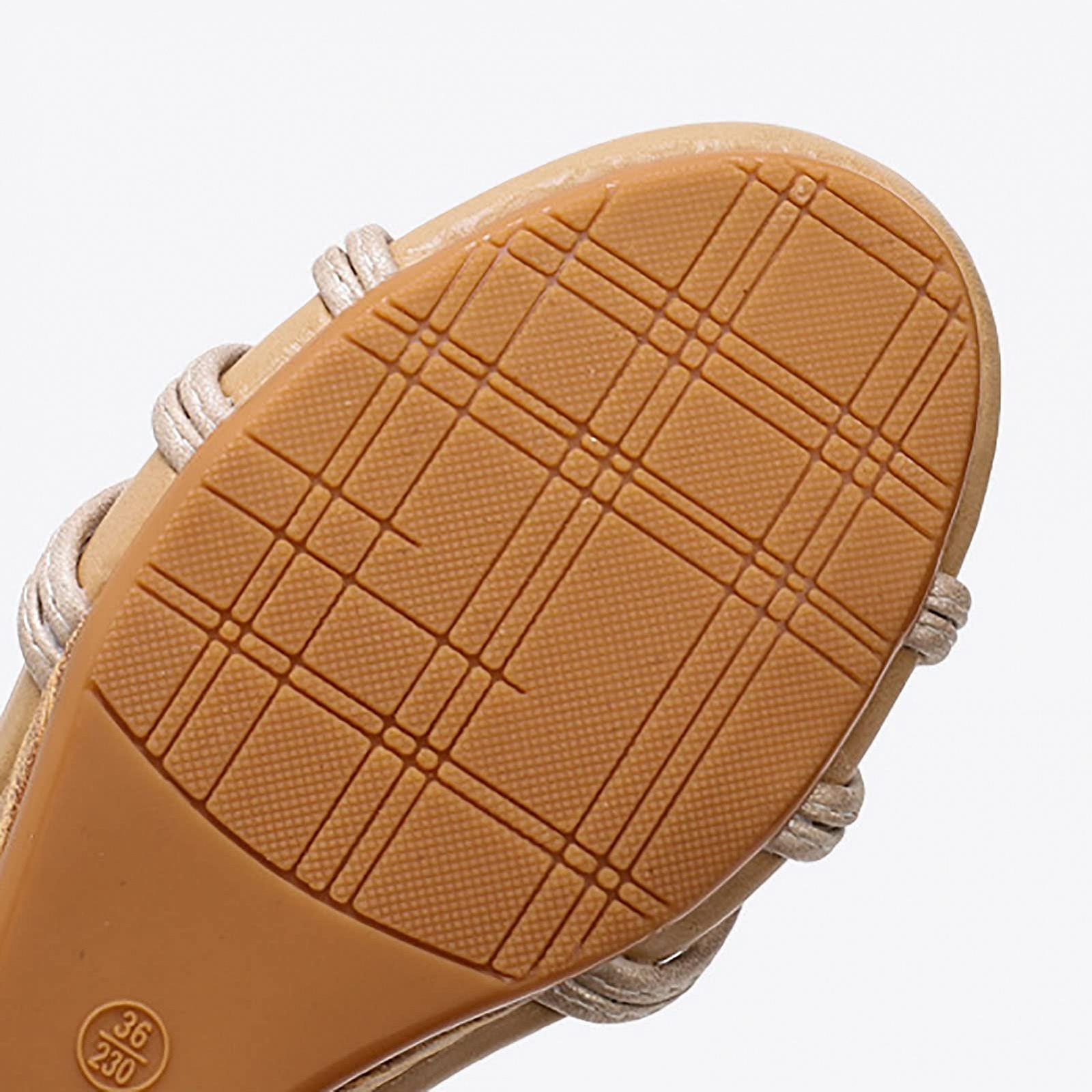 Босоножки на платформе Summer, Миндальный, фото №6 Босоножки на платформе Summer, Миндальный, фото №6