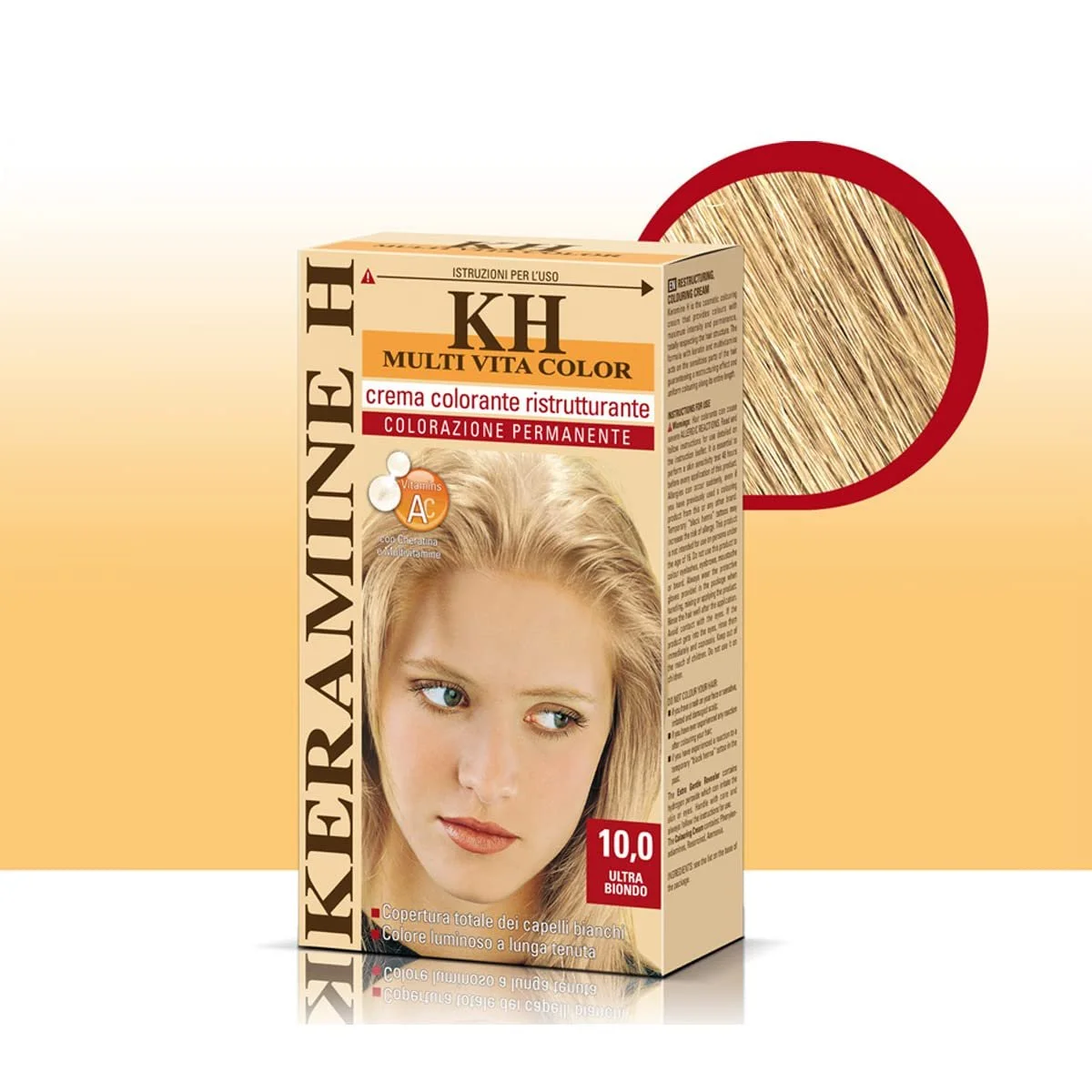 Крем-фарба для волосся Keramine H Restructuring 3 упаковки по 110 мл 330 мл, фото №4 Крем-фарба для волосся Keramine H Restructuring 3 упаковки по 110 мл 330 мл, фото №4