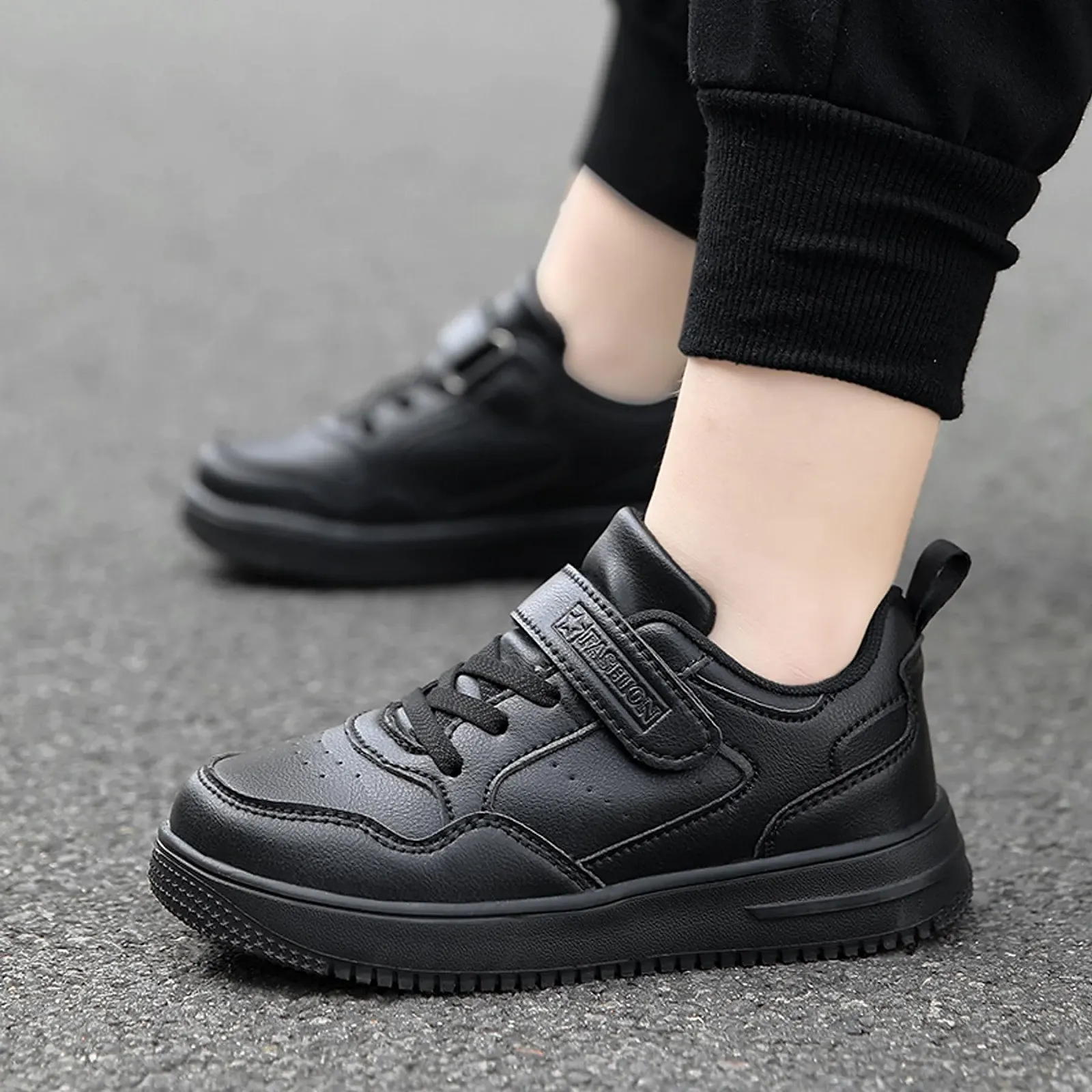 Кроссовки для мальчиков Школьная обувь Детские спортивные кроссовки Кроссовки для девочек Теннисные туфли Обувь для помещений Обувь для бега на открытом воздухе Размер 30-39, фото №2