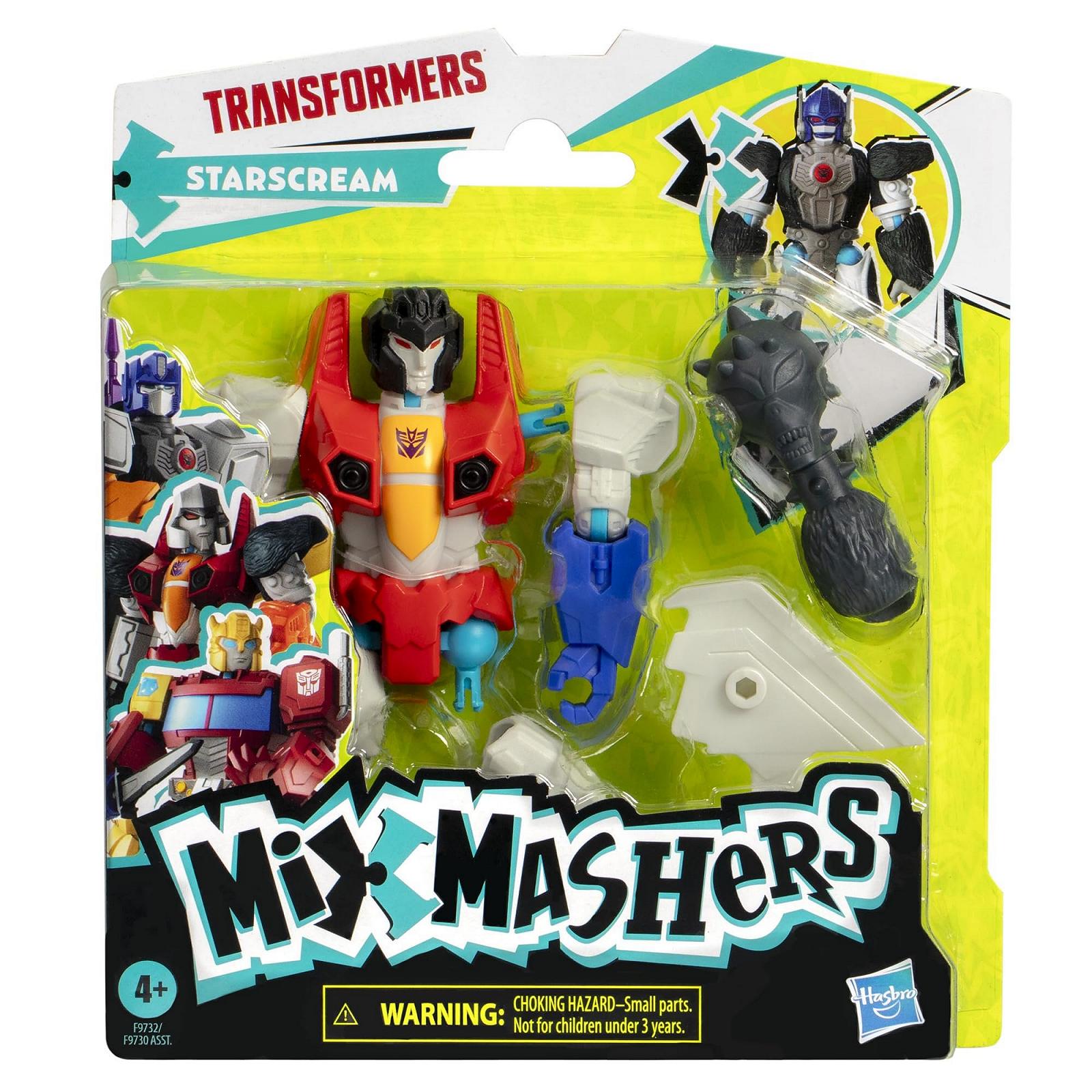 Фигурка Transformers MixMashers Starscream, индивидуально комбинируемая, и аксессуары, фото №2