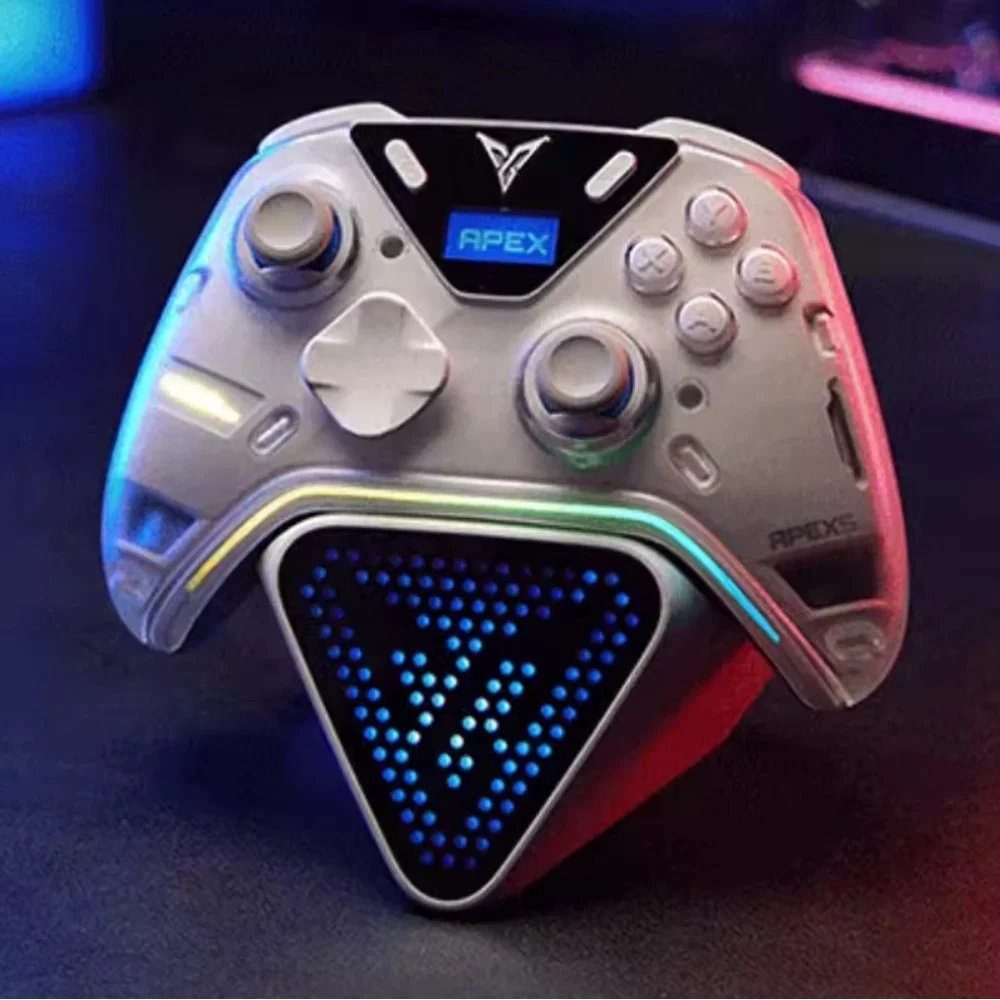 Док-станція для геймпадів Flydigi APEX5/Vader 5 Pro White, фото №7