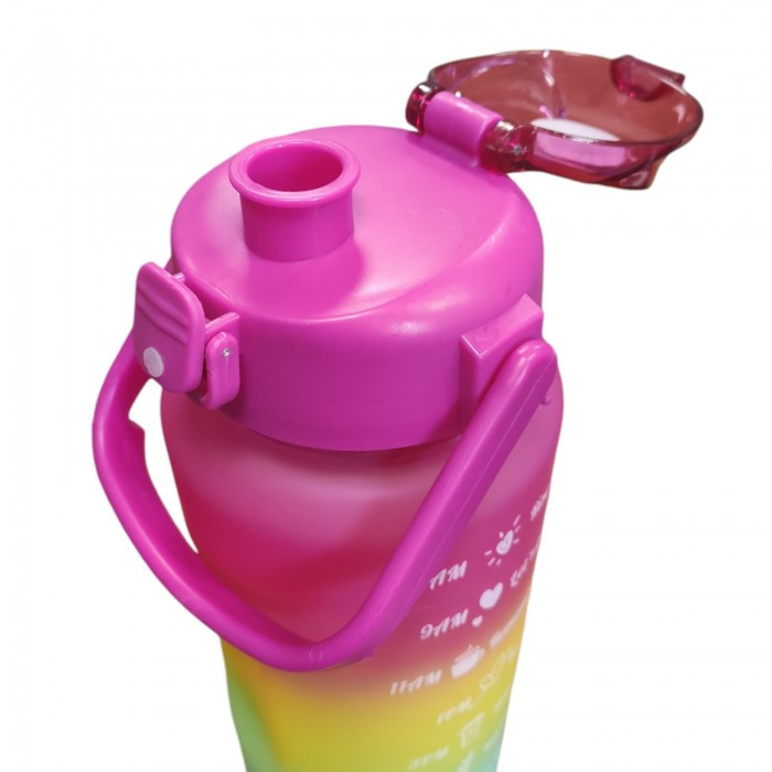 Спортивная бутылка с трубочкой для воды и напитков 3 в 1 METR набор бутылок 500 мл 900 2 л 52301, фото №3 Спортивная бутылка с трубочкой для воды и напитков 3 в 1 METR набор бутылок 500 мл 900 2 л 52301, фото №3