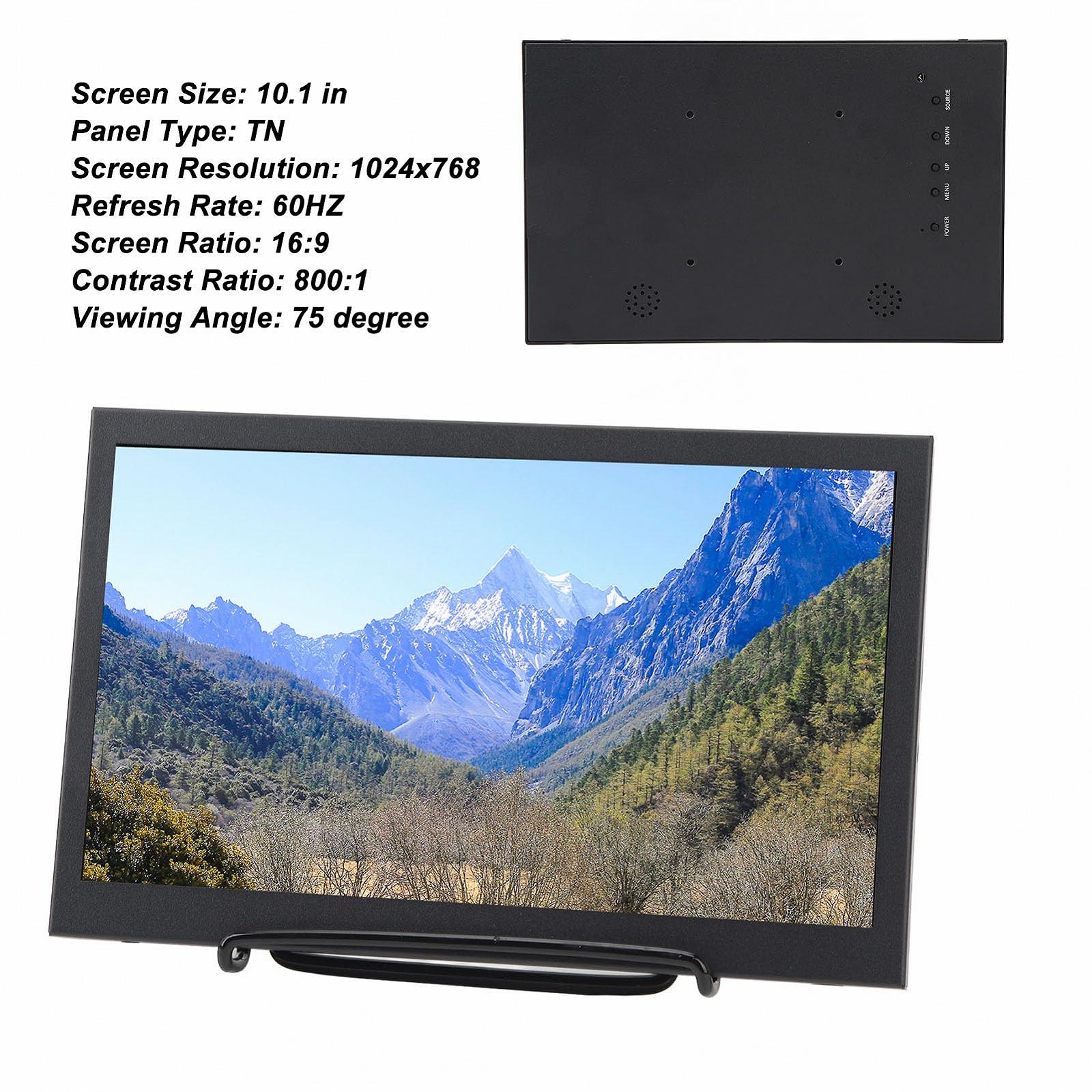 Монітор Bewinner 10.1 Inch HD IPS з LED підсвіткою та двома динаміками, фото №2