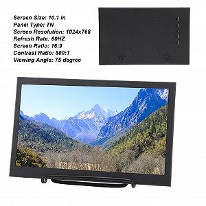 Монітор Bewinner 10.1 Inch HD IPS з LED підсвіткою та двома динаміками synthetic.ua - Фото 1
