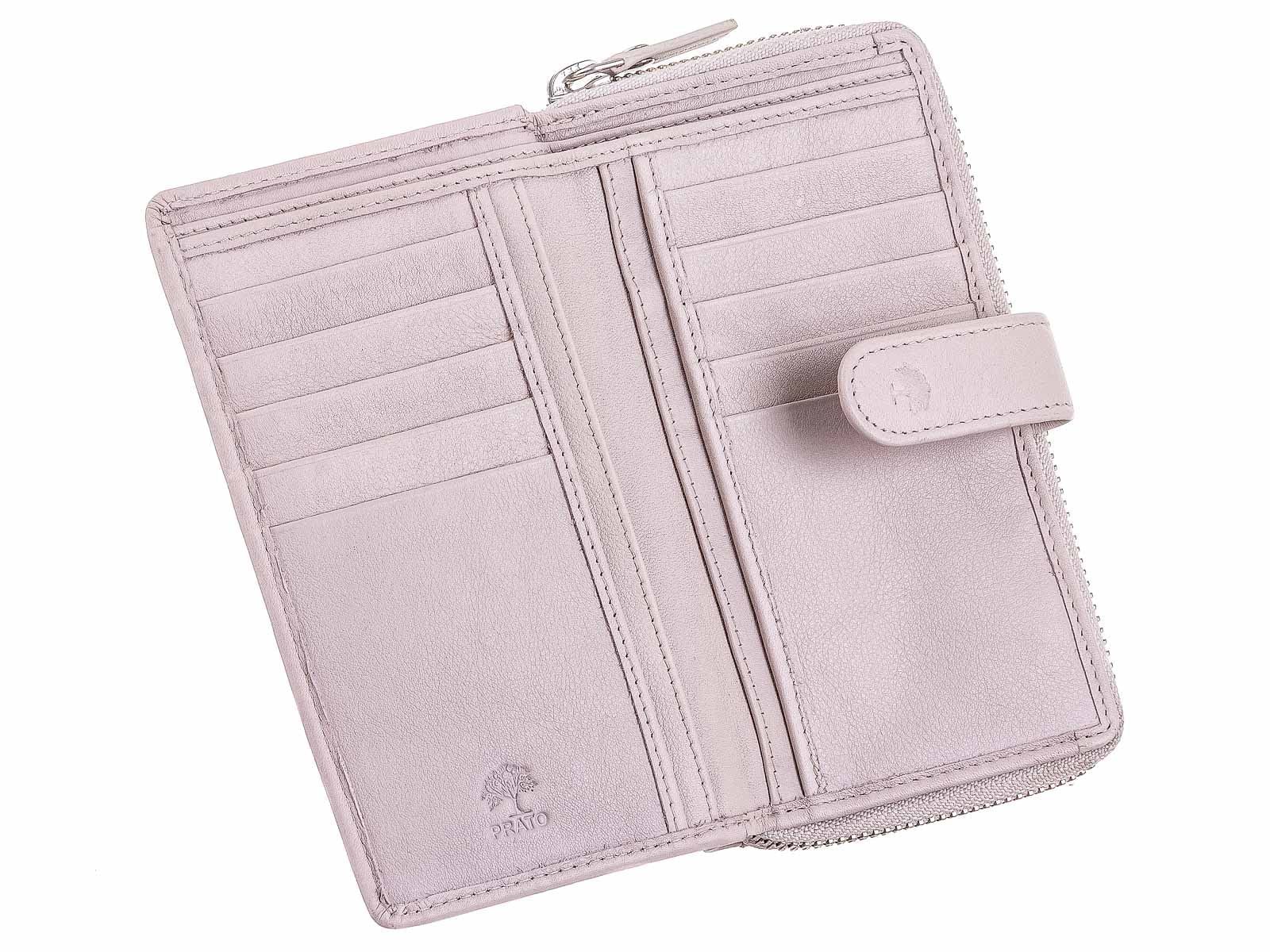 Кошелек на молнии Ledermeid Prato LM B06-K-RFID Бежевый, фото №5