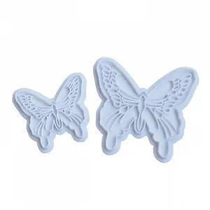 Вирубка пластикова Бабочка Махаон набір 2 шт Empire 8102 - Фото 1