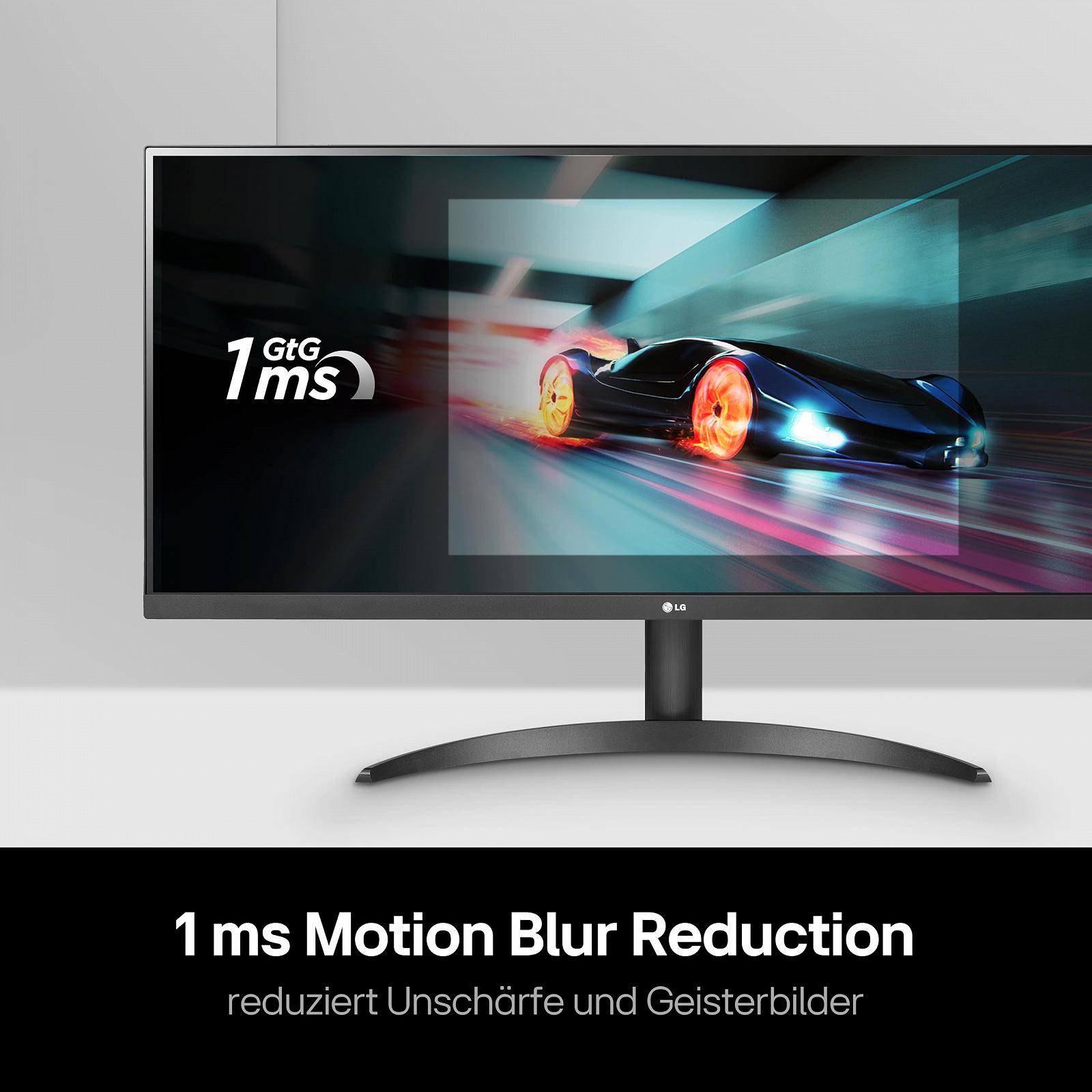 Монитор LG UltraWide 34WQ500-B 34" 2560 x 1080 21:9 AMD FreeSync™ HDR10 VESA DisplayHDR™ 400 IPS sRGB 99% Waves MaxxAudio® 5ms GtG Черный, фото №4 Монитор LG UltraWide 34WQ500-B 34" 2560 x 1080 21:9 AMD FreeSync™ HDR10 VESA DisplayHDR™ 400 IPS sRGB 99% Waves MaxxAudio® 5ms GtG Черный, фото №4