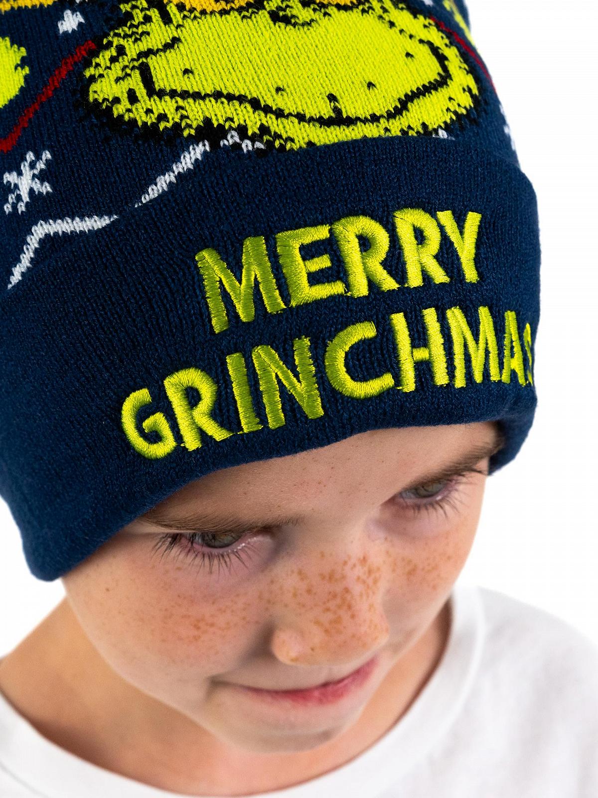Шапка з помпоном United Labels Grinch Дитяча Зимова, фото №4 Шапка з помпоном United Labels Grinch Дитяча Зимова, фото №4