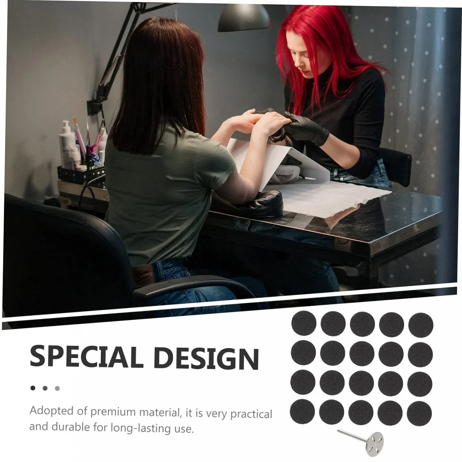 Маникюрный набор Healvian 5sätze, шлифовальные диски, для ухода за ногтями, 5 шт., фото №7 Маникюрный набор Healvian 5sätze, шлифовальные диски, для ухода за ногтями, 5 шт., фото №7