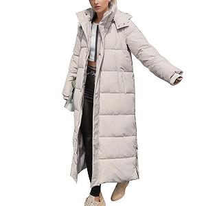 Пальто Petalum Зимнее Длинное Стеганое С капюшоном Хлопковое - Фото 1