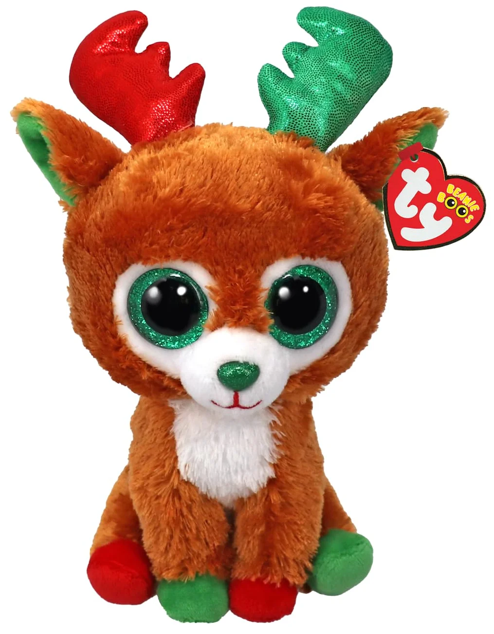 Різдвяна іграшка Ty Beanie Boos Tinseltoes / 15 см / Олень, фото №1 Різдвяна іграшка Ty Beanie Boos Tinseltoes / 15 см / Олень, фото №1