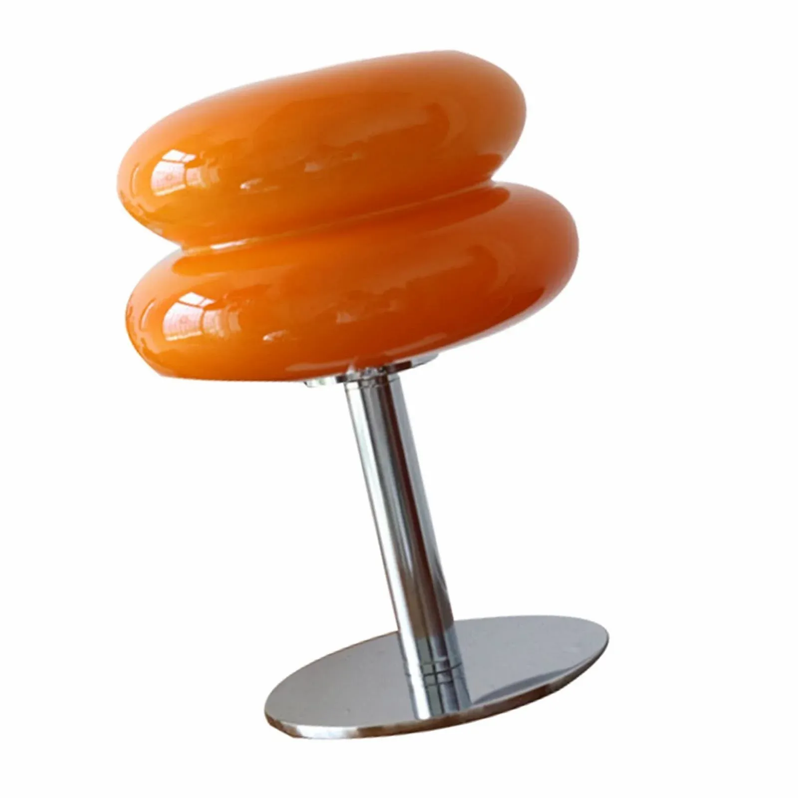 Настільна лампа KIMISS Egg Tart Mushroom енергоефективна м'яке скло Помаранчева, фото №4