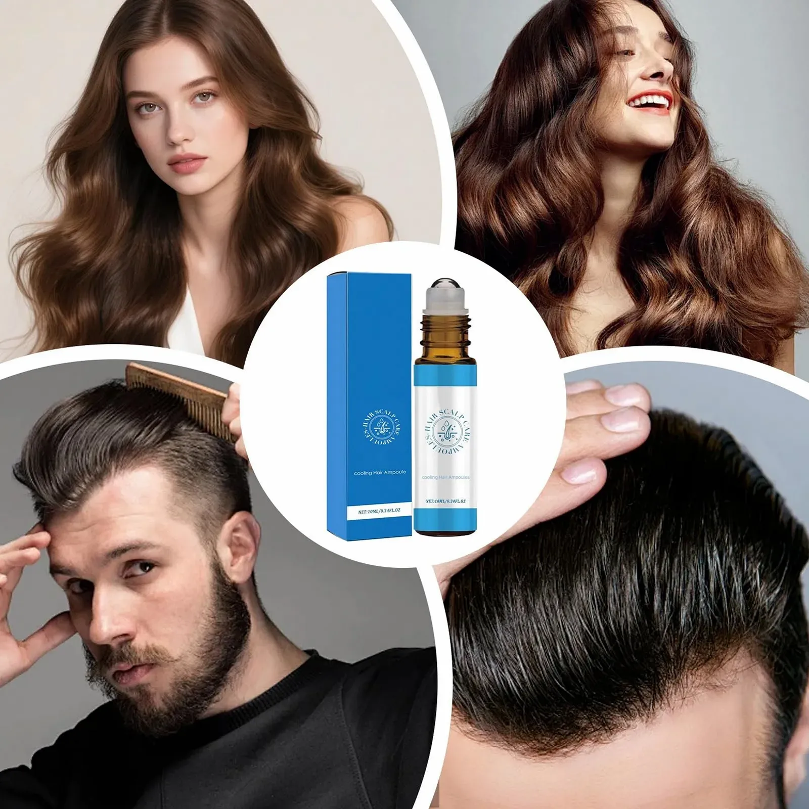 Олія для росту волосся GkgWuxf, 10 мл Роликовий активатор для коренів волосся, фото №9 Олія для росту волосся GkgWuxf, 10 мл Роликовий активатор для коренів волосся, фото №9