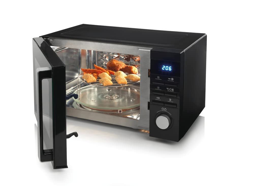 Микроволновая печь Hisense H25MOBS1HC 25 L 900 W 7 программ гриль конвекция Black, фото №3 Микроволновая печь Hisense H25MOBS1HC 25 L 900 W 7 программ гриль конвекция Black, фото №3