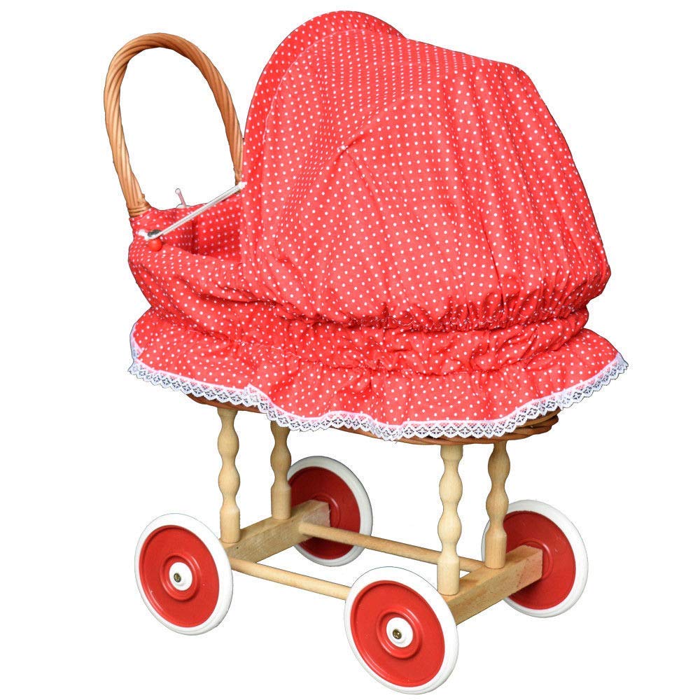 Візок для ляльок FORYOURPROTECTION Willow Pram Дерево верби Ручна робота, фото №3