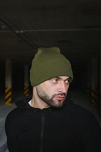 Шапка Intruder хакі small logo synthetic.ua - Фото 1