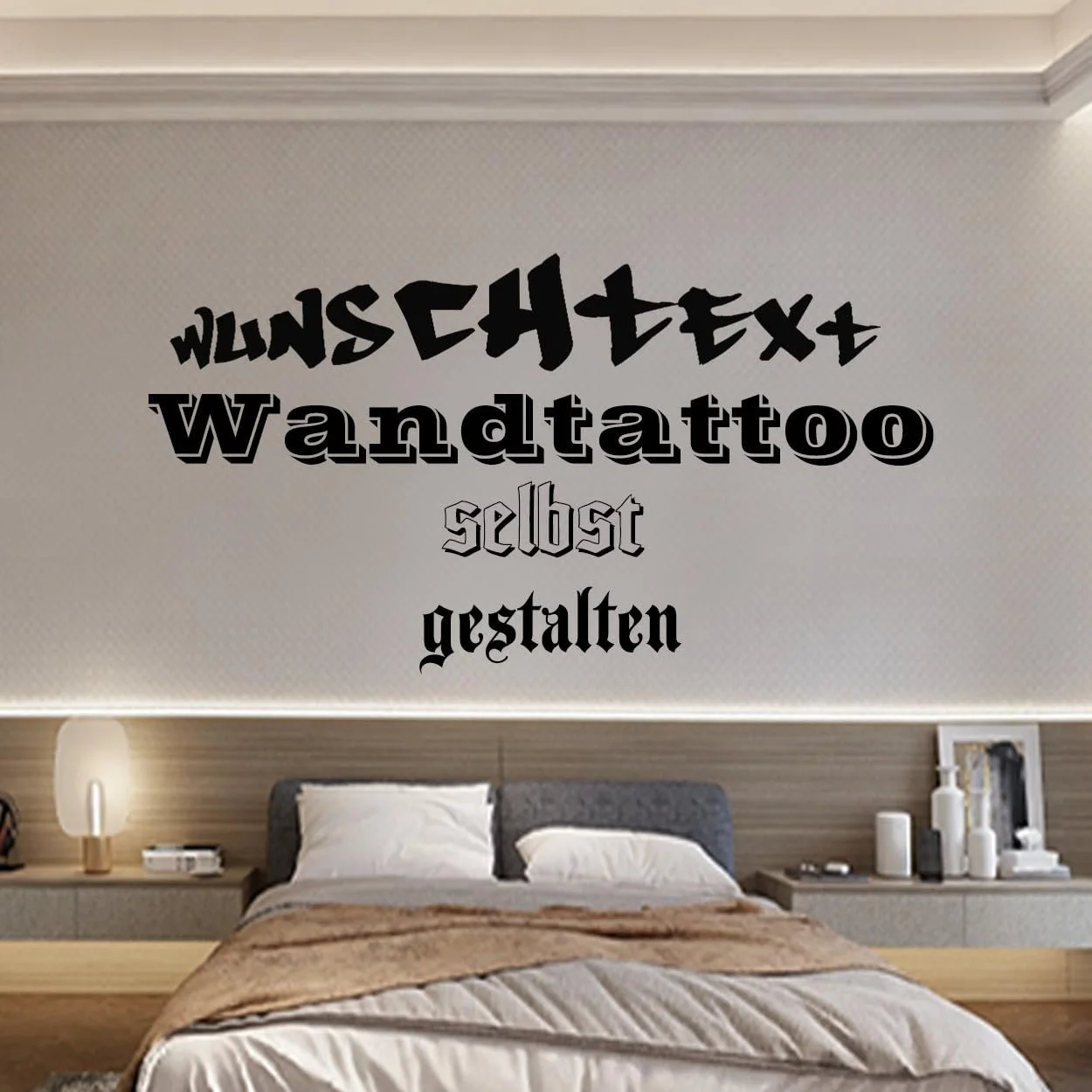 Наклейка на стіну WT02 з текстом на вибір 10 - 200 см, фото №1 Наклейка на стіну WT02 з текстом на вибір 10 - 200 см, фото №1