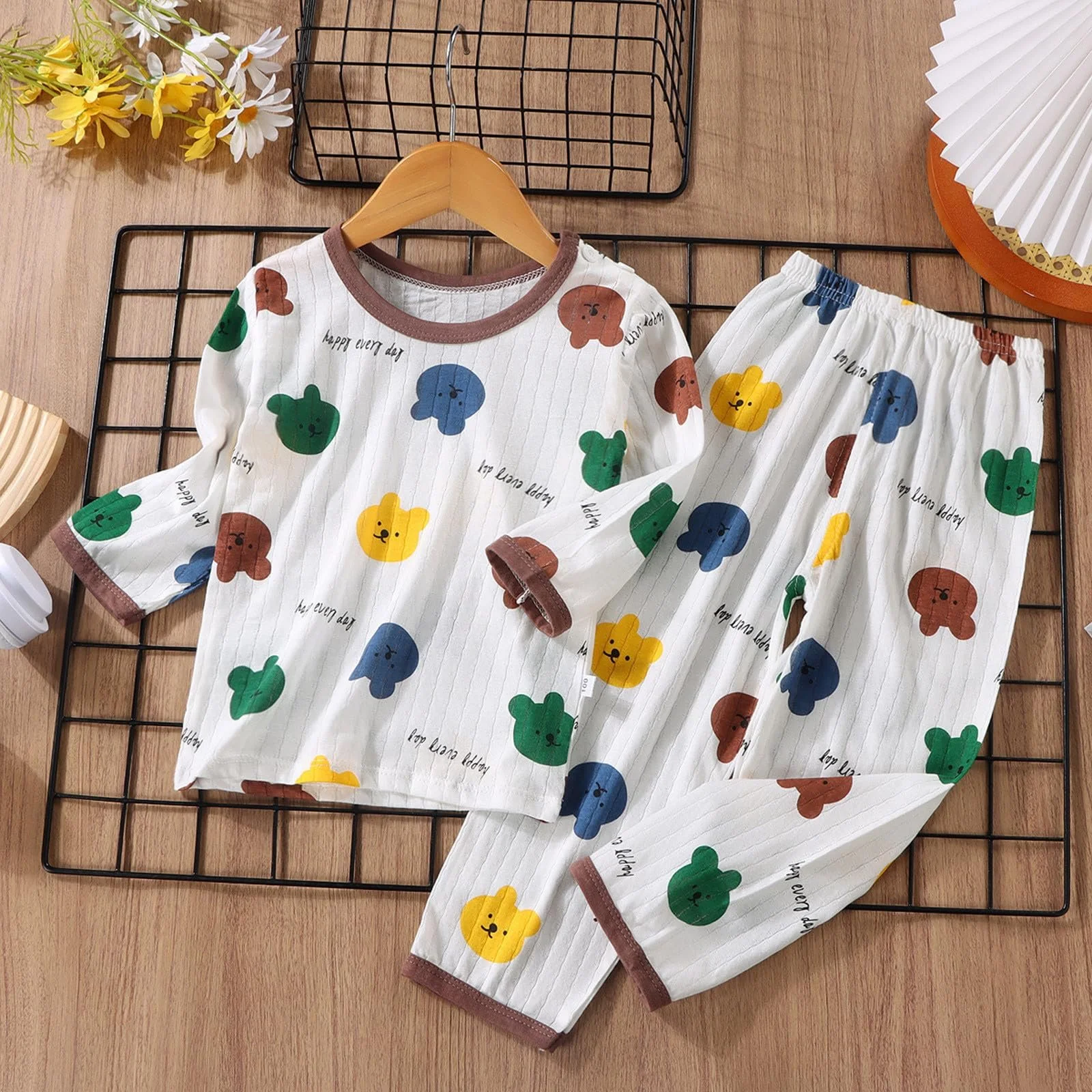 Детский Флисовый Пижамный Комплект Динозавр, фото №2 Детский Флисовый Пижамный Комплект Динозавр, фото №2