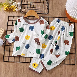 Дитячий Флісовий Піжамний Комплект Динозавр synthetic.ua - Фото 1