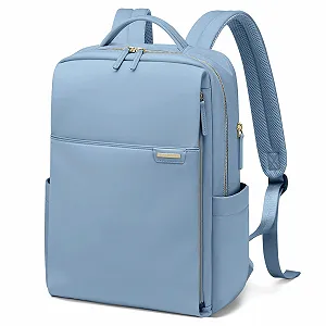 Рюкзак для ноутбука 16 дюймов водонепроницаемый Mist Blue - Фото 1