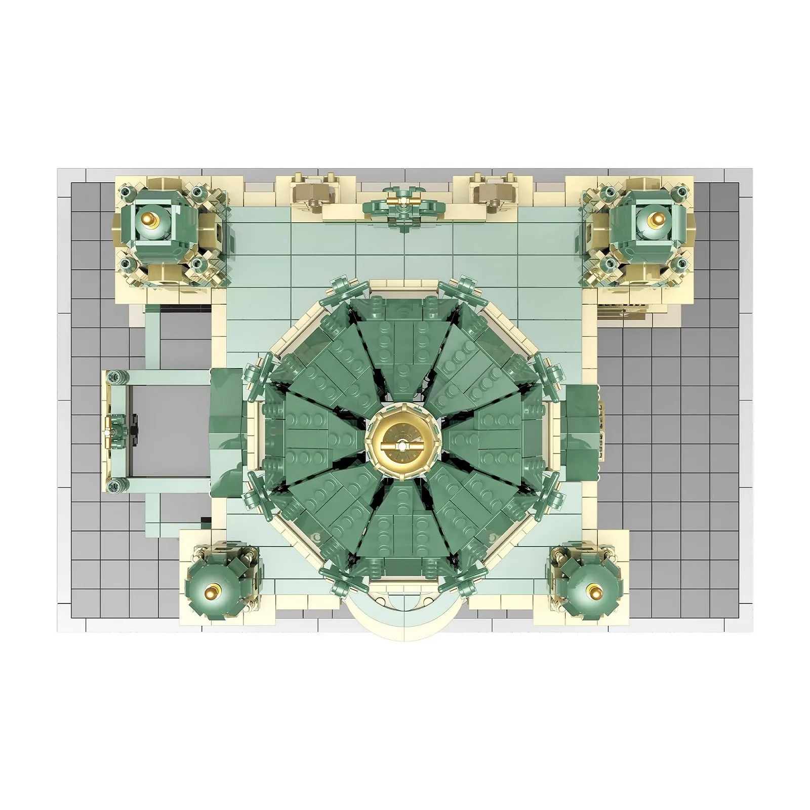 Конструктор BlueBrixx Pro Берлинский собор 104371 3606 деталей Разноцветный, фото №5