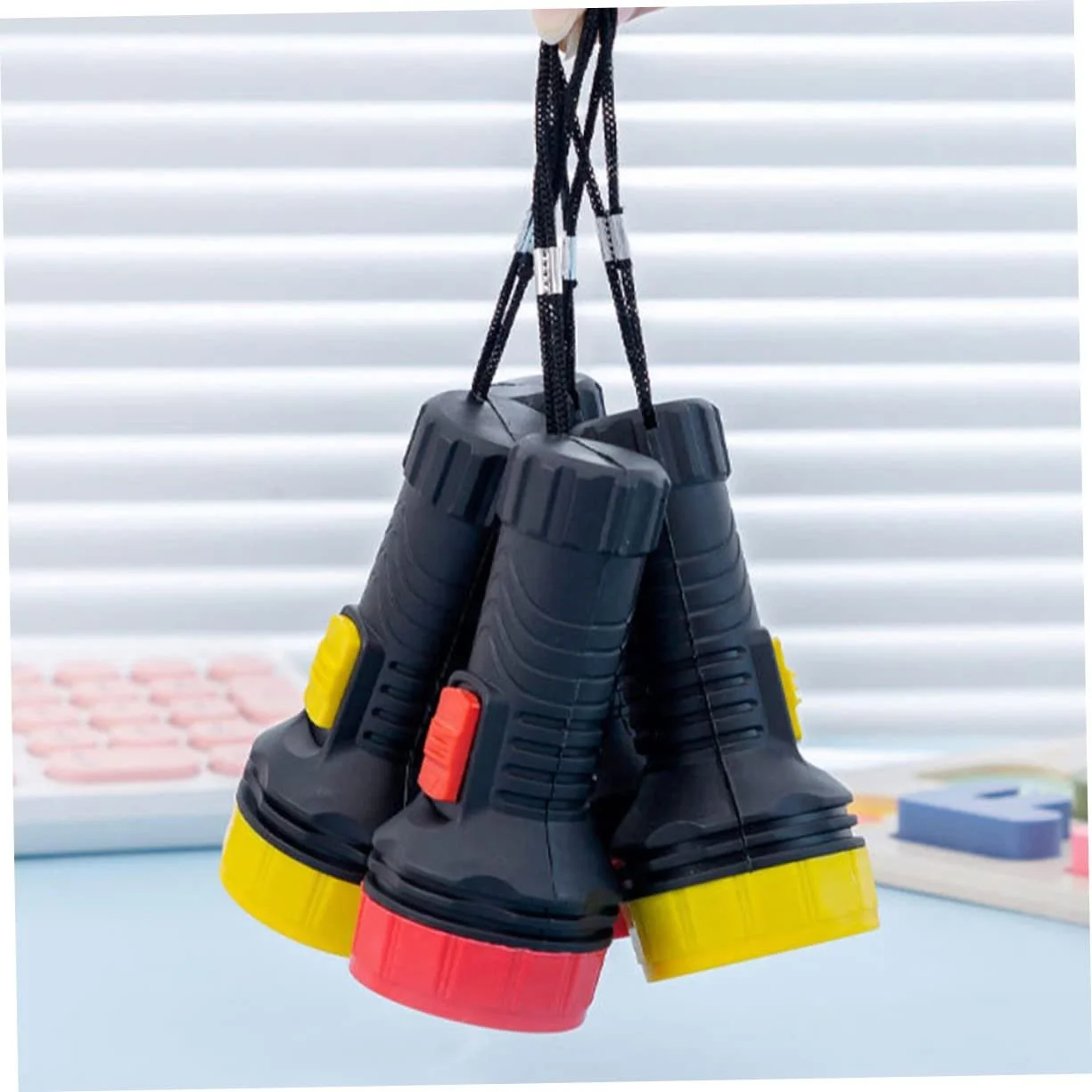 Міні ліхтарик LED пластиковий ABS (6 шт.), фото №5