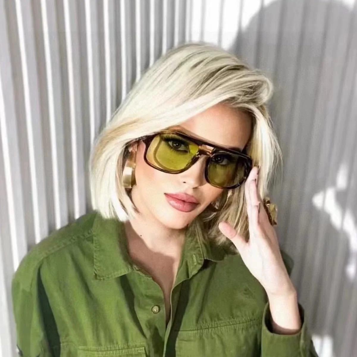 Сонцезахисні окуляри Ретро XITUADDA для жінок і чоловіків Класичні, фото №2