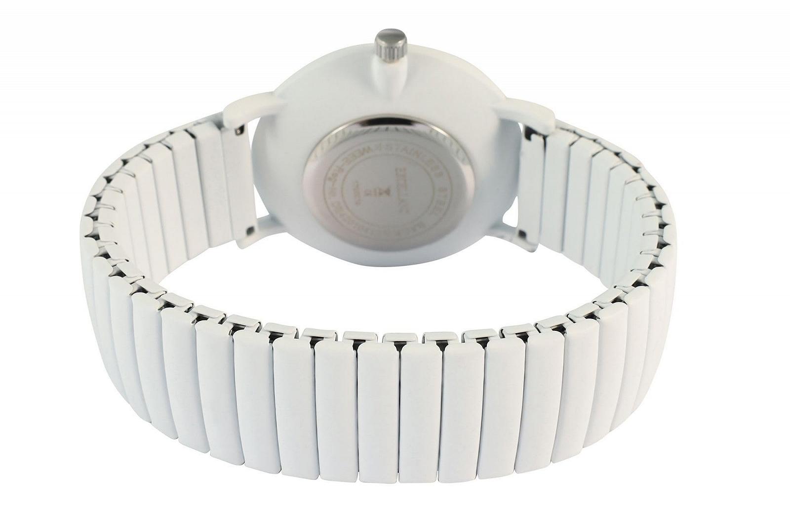 Женские часы Excellanc Белые с затягивающимся браслетом, фото №3