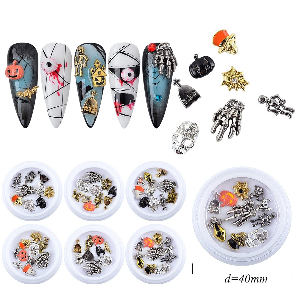 на Хелловін Метал Різні форми 3D Прикраси, фото №8