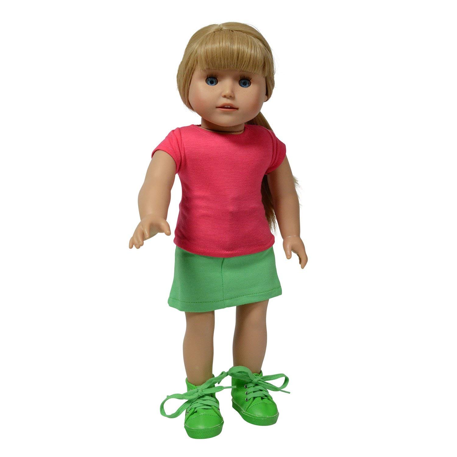 Футболки для ляльок The New York Doll Collection Набір 10 штук Різнокольорові, фото №4 Футболки для ляльок The New York Doll Collection Набір 10 штук Різнокольорові, фото №4