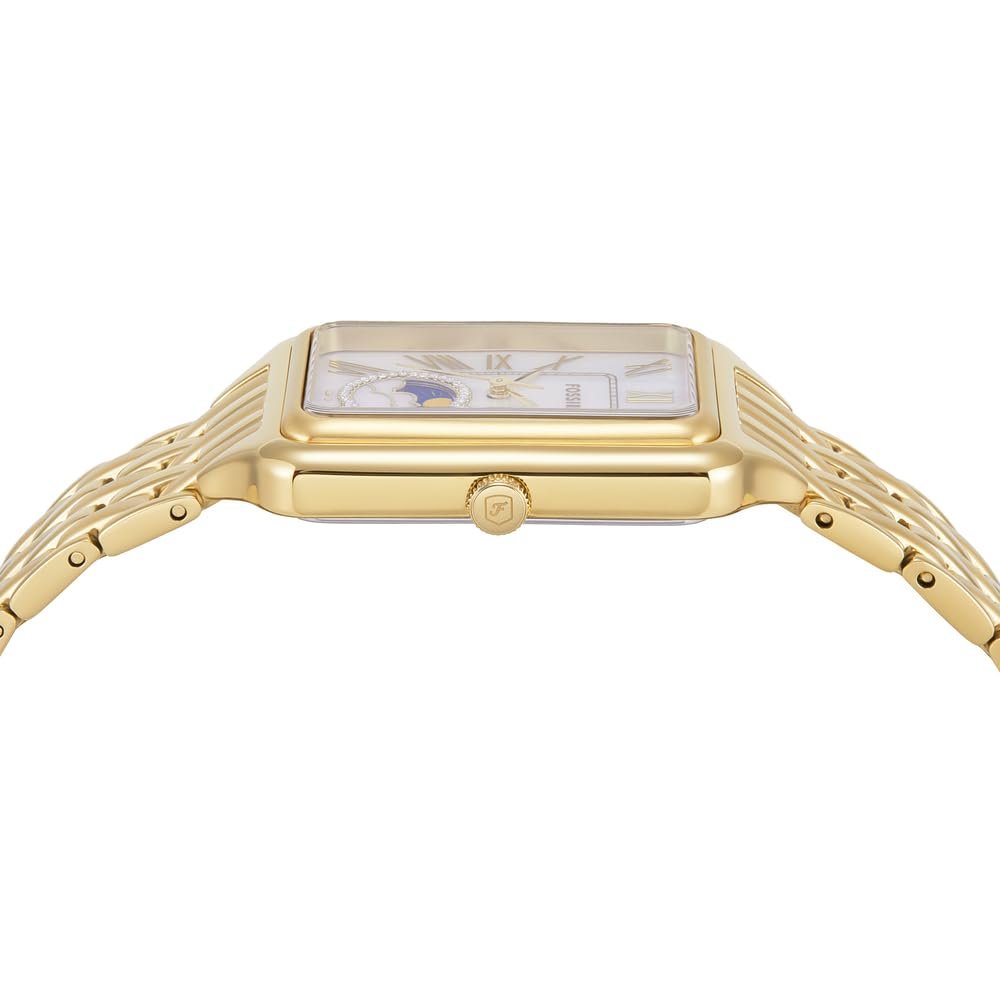 Женские аналоговые часы Fossil ES5398 с ремешком из нержавеющей стали, фото №5