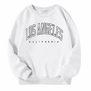 Повсякденна толстовка для дівчат Generisch з круглим вирізом, довгими рукавами - Фото 1