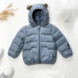 Детская зимняя куртка с капюшоном для девочек, теплая synthetic.ua - Фото 1