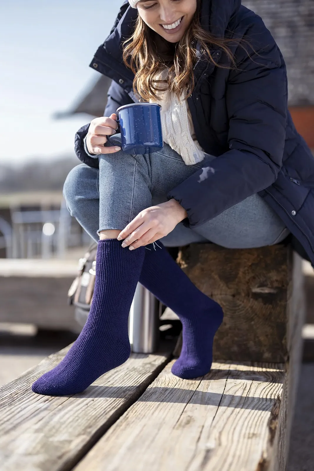 Женские термоноски Heat Holders Original, 2 пары, Теплые Толстые Термоноски со Сверхмягким Плюшевым Внутренним Флисом для Зимы, фото №4 Женские термоноски Heat Holders Original, 2 пары, Теплые Толстые Термоноски со Сверхмягким Плюшевым Внутренним Флисом для Зимы, фото №4