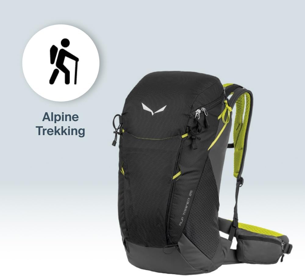 Рюкзак Salewa Unisex Alp 25 л. Черно-синяя, фото №3