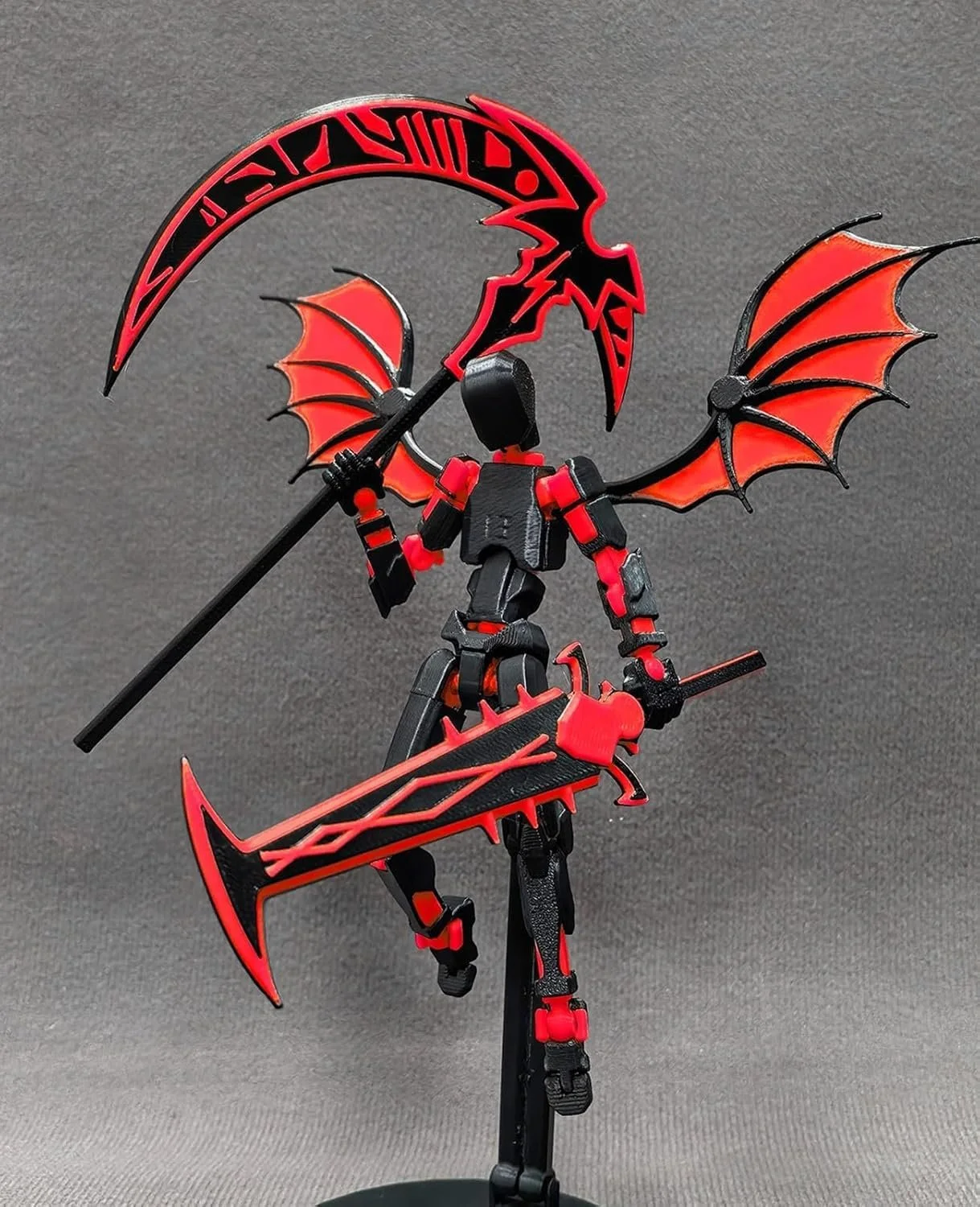 Фігурка Titan 13 T13 3D-друк з аксесуарами червоний, фото №6