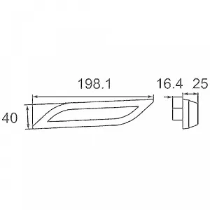 Ліхтар заднього ходу HELLA 2ZR 013 401-161 задній правий synthetic.ua - Фото 1