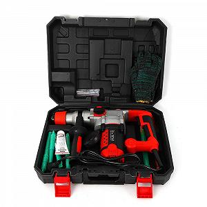 Перфоратор SDS-Plus 2200W с долотом и набором сверл + кейс synthetic.ua - Фото 1