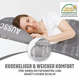 Набір постільної білизни FELLANO 4 предмети 135 x 200 см + 80 x 80 см ÖkoTex synthetic.ua - Фото 1