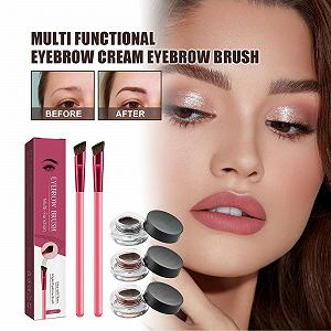 Набор для ухода за бровями Anjoize 4D Ламинированные брови 03 Грецкий орех synthetic.ua - Фото 1