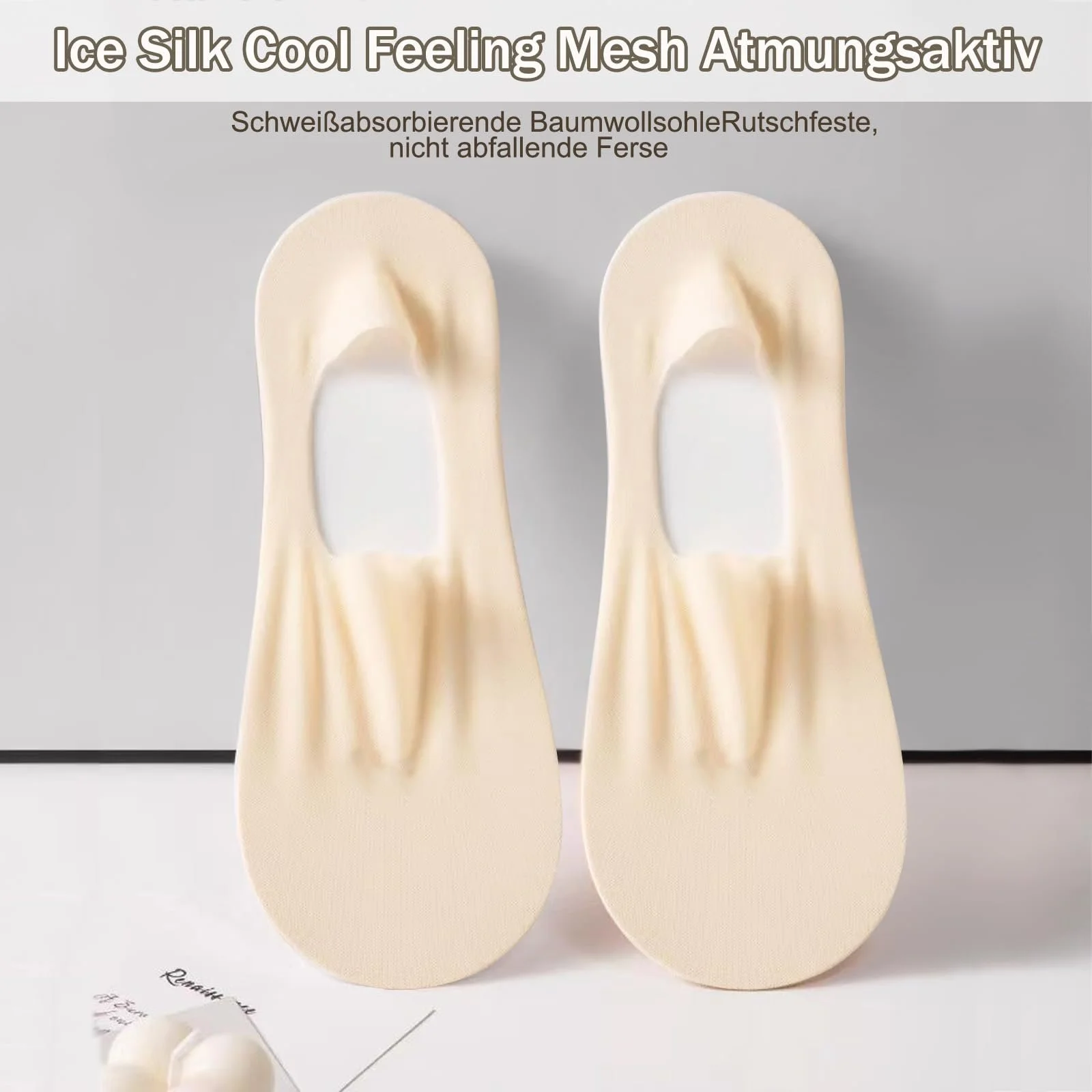 Женские Носки-балетки Lunyloer, фото №6