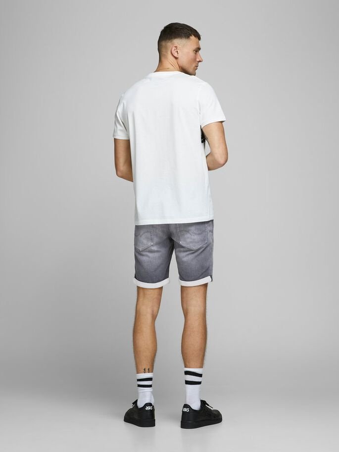 Шорты Jack&Jones JJIRICK JJICON SHORTS GE 005 I.K STS 12166268 Серый Деним S, фото №2