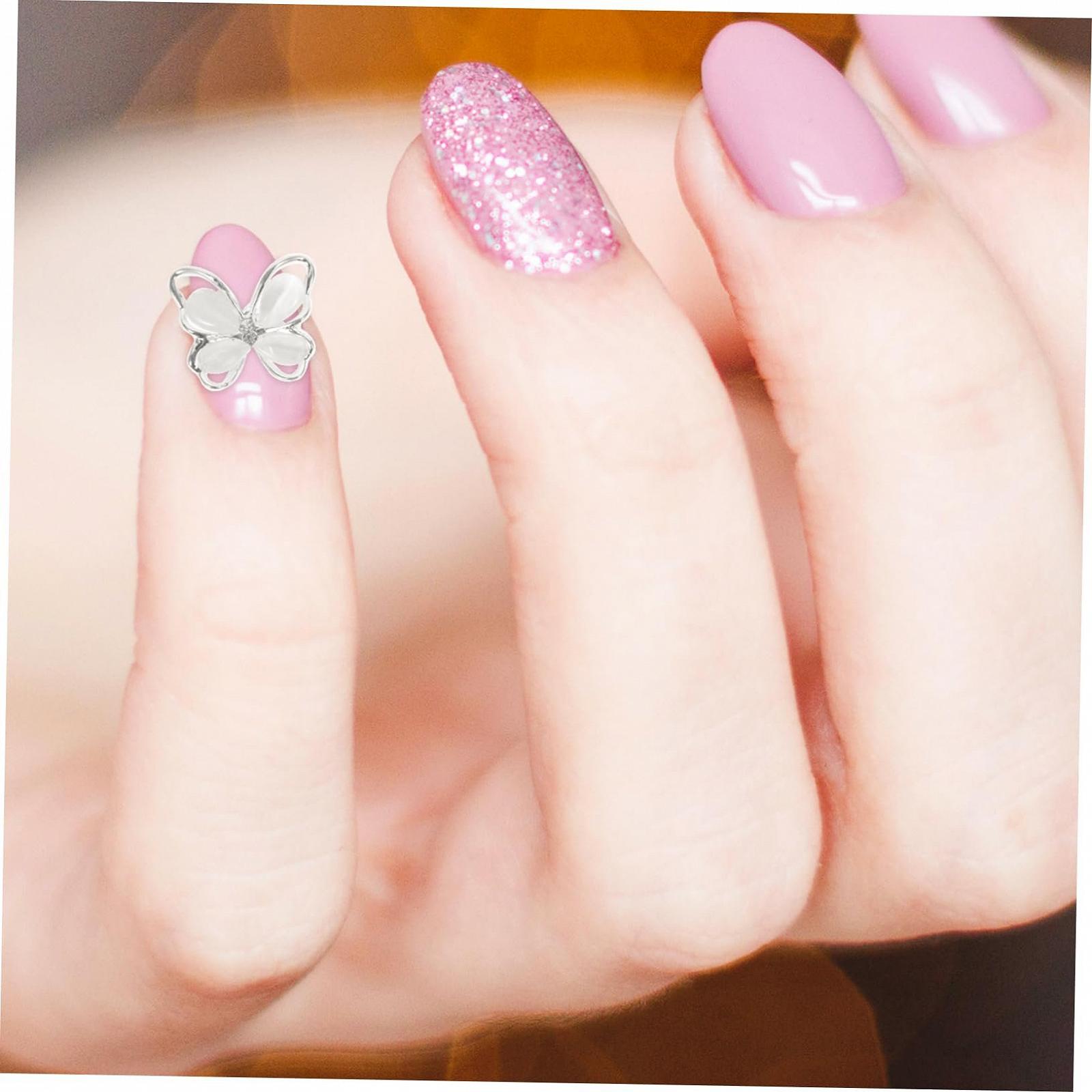 Украшения для ногтей FRCOLOR Бабочка 30шт, фото №6