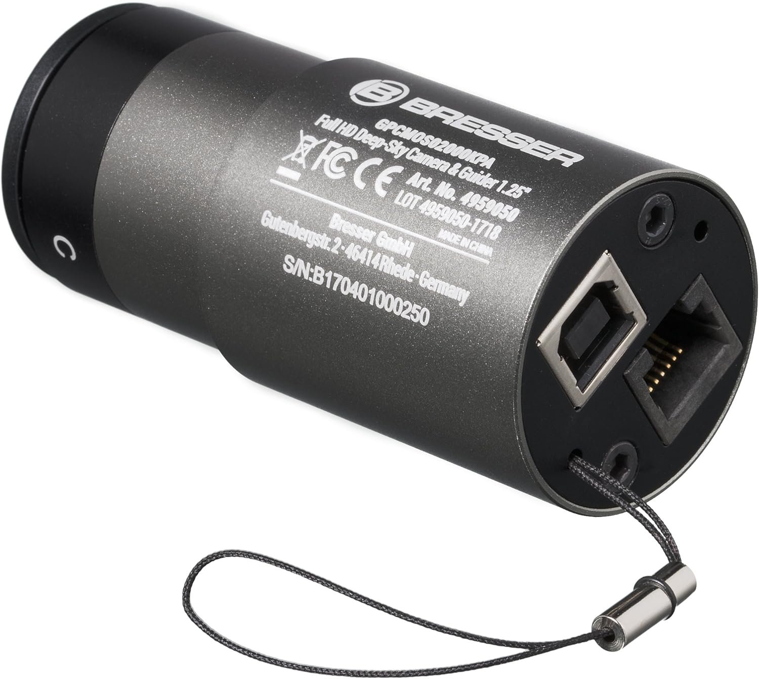 Камера для съемки глубокого космоса Bresser Optik 4959050 Full HD Deep-Sky & Guider 1.25, фото №1