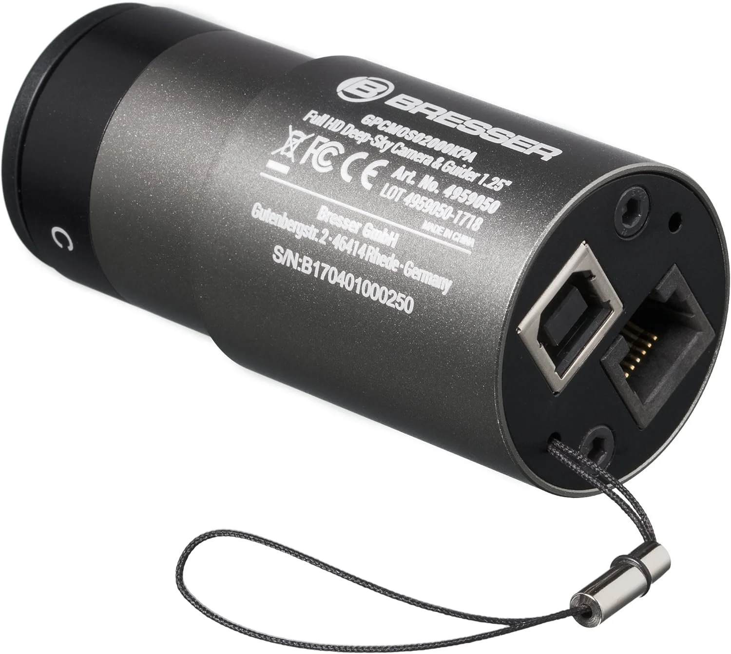 Камера для зйомки глибокого космосу Bresser Optik 4959050 Full HD Deep-Sky & Guider 1.25, фото №1 Камера для зйомки глибокого космосу Bresser Optik 4959050 Full HD Deep-Sky & Guider 1.25, фото №1