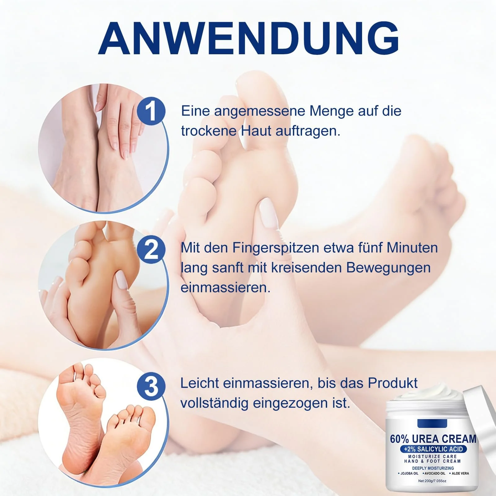 Крем восстанавливающий Urea 60% 200 г, фото №7